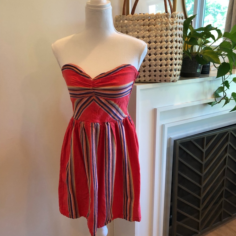 Roxy Strapless Mini Dress - Size M